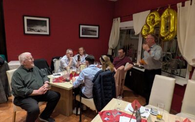 Ehrenmeister Udo Gehrig, ein echter „Monnemer Buh“ wurde 80!